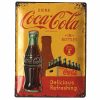 Coke 1960 Embossed Tin Sign