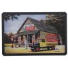 Coke Smiths Grocery Tin Sign