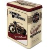 Harley Davidson Flathead Embossed Large Tin