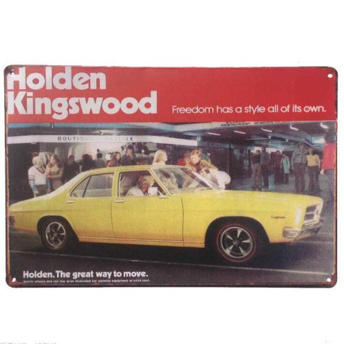 Holden Kingswood Tin Sign