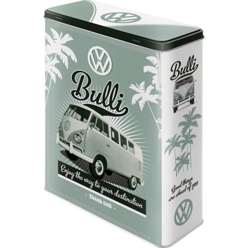 VW Bulli Embossed XL Storage Tin