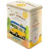 VW Bulli Lets Get Away Embossed Large Tin