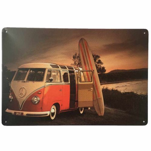 VW Combi Tin Sign