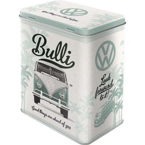 VW Good Things Are Ahead Embossed Large Tin