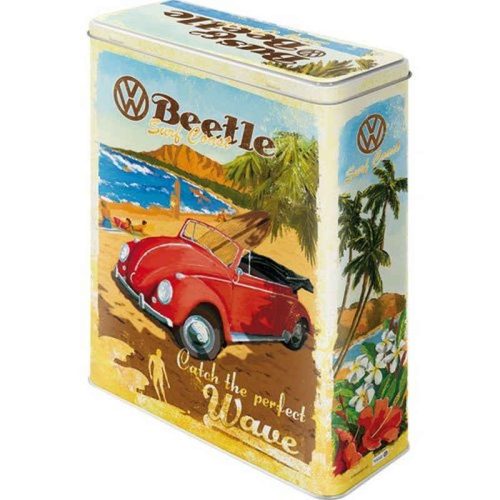VW Kombi Ready For Summer Embossed XL Storage Tin