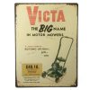 Victa Lawn Mower Tin Sign