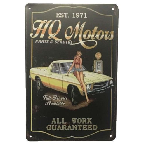 Holden HQ Motors Sign