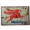 Mobilgas Tin Sign
