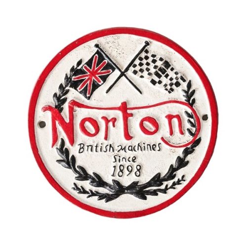 Norton Cast Iron Sign