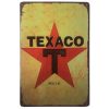 Texaco Metal Tin Sign