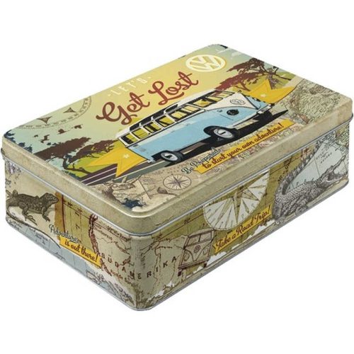 VW Get Lost Embossed Flat Tin 3ltr