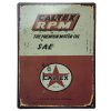 Caltex RPM Tin Sign