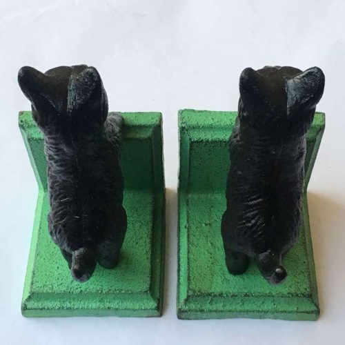 Cast Iron Scotty Bookends