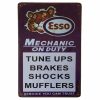 Esso Mechanic Tin Sign