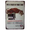 Esso Put a Tiger in your Tank Metal Sign