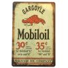 Gargoyle Mobiloil Tin Sign