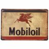 Mobiloil Pegasus Tin Sign