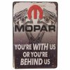 Mopar Pistons Tin Sign