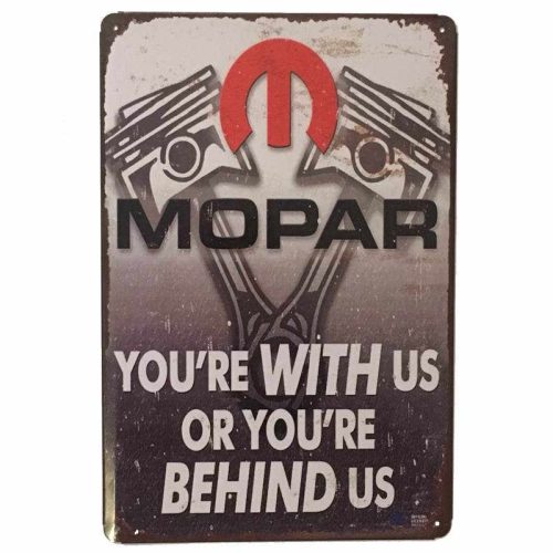 Mopar Pistons Tin Sign