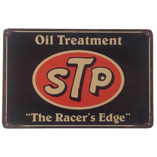 STP Metal Tin Sign