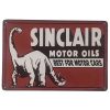 Sinclair Motor Oils Tin Sign
