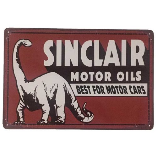 Sinclair Motor Oils Tin Sign