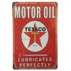 Texaco Motor Oil Red Sign