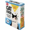 Cat Food XL Embossed Storage Tin
