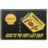 Shell Oil Can Sign