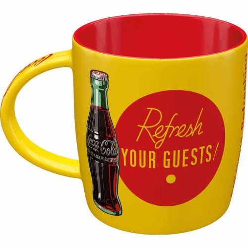 Coca-Cola Yellow Mug
