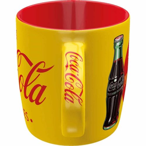 Coca-Cola Yellow Mug