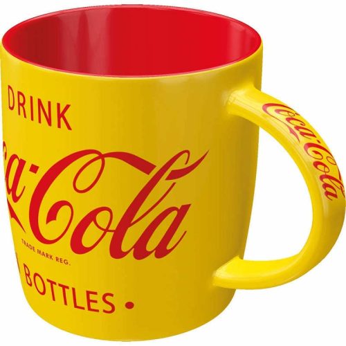 Coca-Cola Yellow Mug