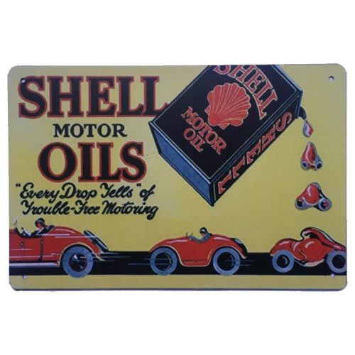 Shell Motor Oils Sign