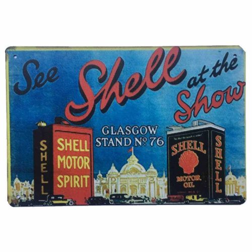 Shell At The Show Sign
