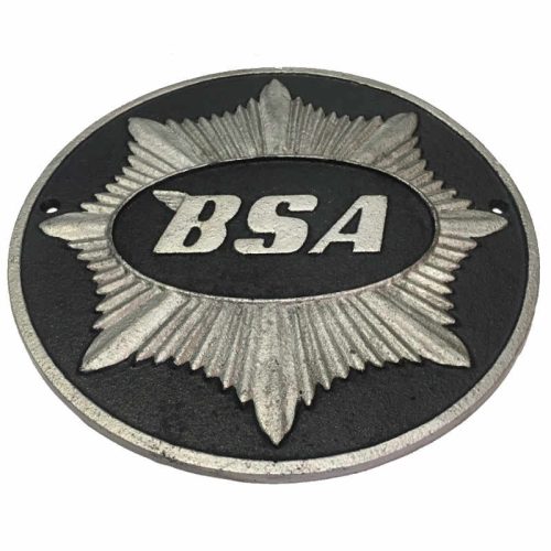 BSA Cast Iron Sign