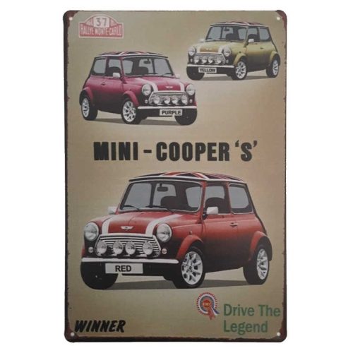 Mini Cooper S Sign