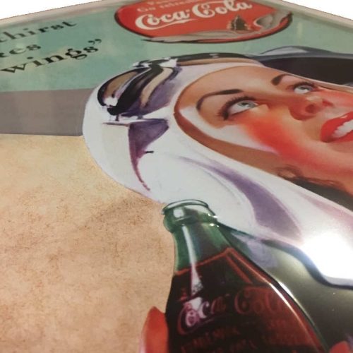 Coca-Cola Beauties Wings Sign