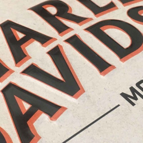 Harley Davidson Models Sign