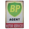 BP Agent Tin Sign