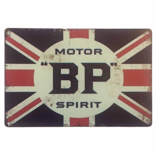 BP Motor Spirit Sign