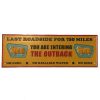 Cast Iron Golden Fleece Sign