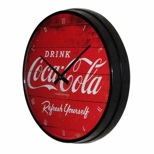 Coca Cola Red Refresh Clock