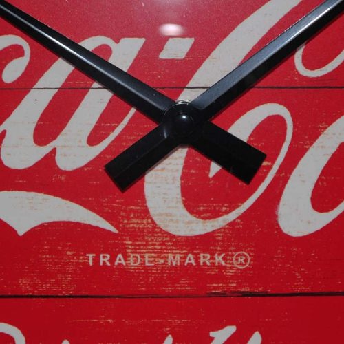 Coca Cola Red Refresh Clock