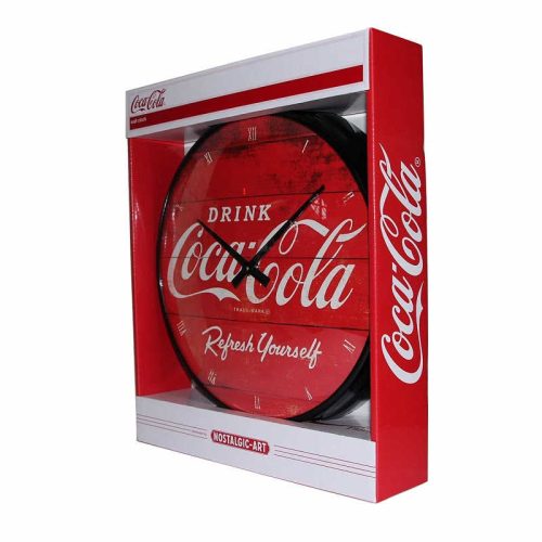 Coca Cola Red Refresh Clock