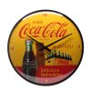 Coca Cola Yellow Clock