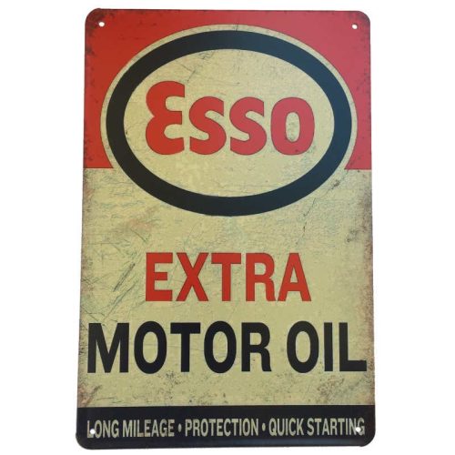 Esso Extra Weathered Sign