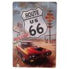 Route 66 Car Sign