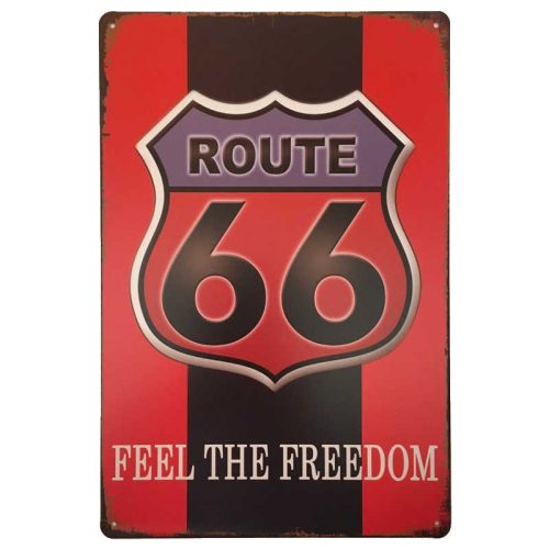 Route 66 Freedom Sign