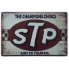 STP Tin Sign