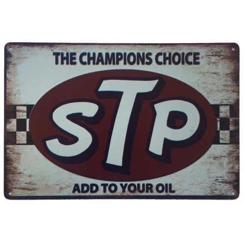 STP Tin Sign